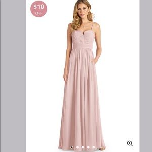 Amazing Lara bridesmaid dress dusty rose